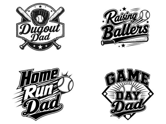 Baseball Dad Graphics for Crafts