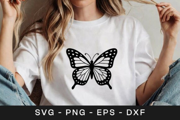Butterfly Pattern Wings SVG PNG for Crafts
