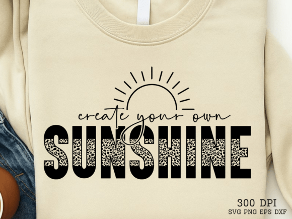 Create Your Own SUNSHINE Graphics for Crafts