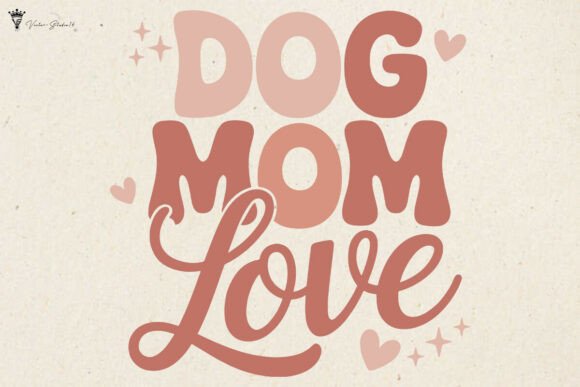 Dog Mom Love SVG PNG