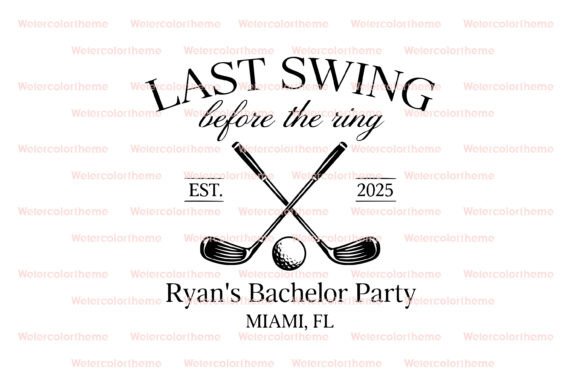 Golf Bachelor Party SVG: A Graphic for Crafty Creatives