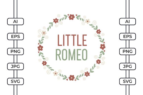 Little Romeo - Valentines Day SVG