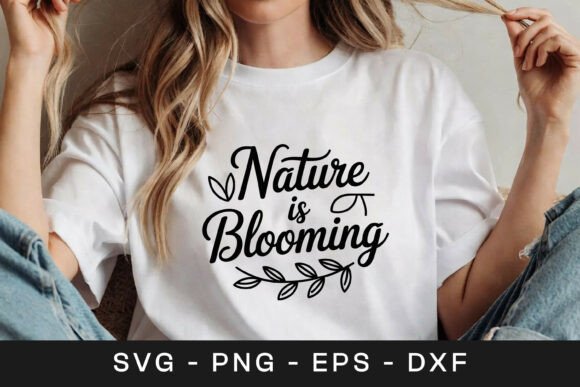 Nature Blooming Floral SVG for Crafts and Graphics