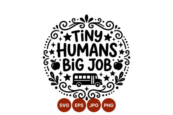 Tiny Humans Big Job Graphics for Crafts